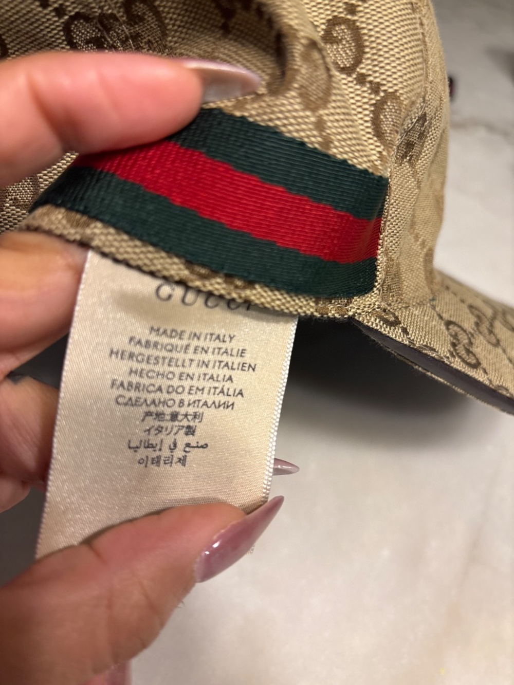 GG baseball hat with Web - Picture 2 of 3